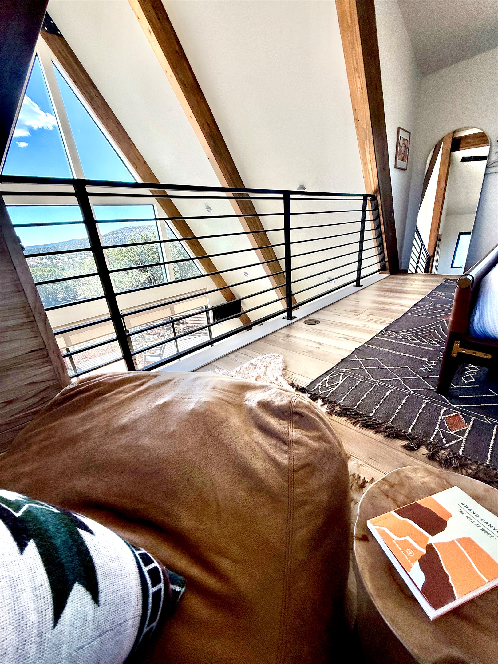 Cozy corner vibes with a view