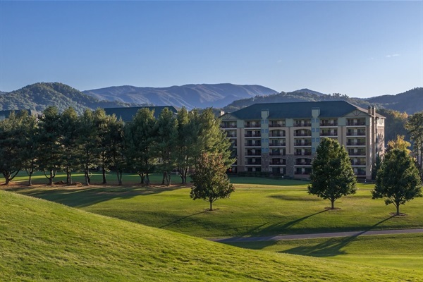 The Gatlinburg golf course is a favorite & can be viewed right from our balcony!