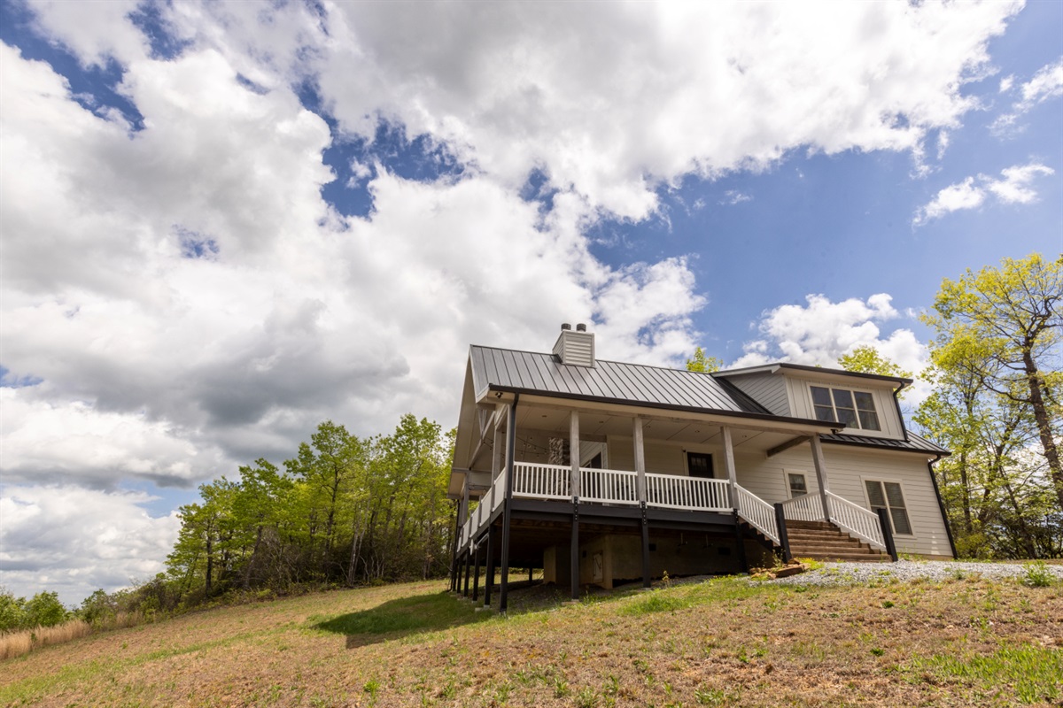 Sunrise Chateuax with large wrap around porch