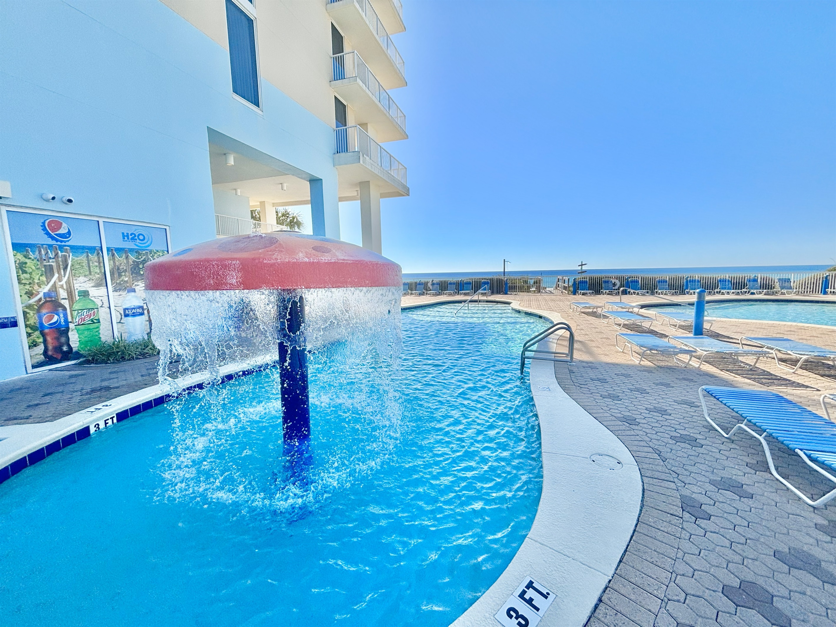 One of many pools available at Majestic