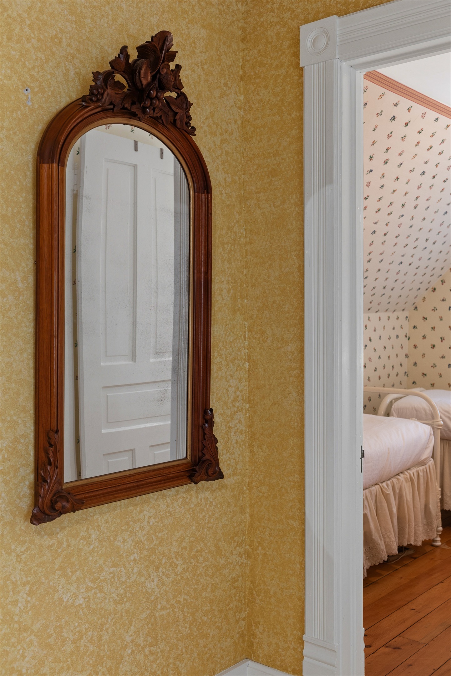 Character pieces throughout the cottage. 