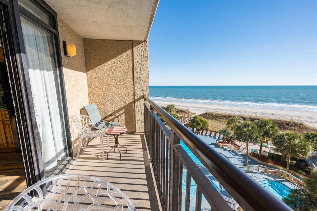 Amazing View from the Balcony!