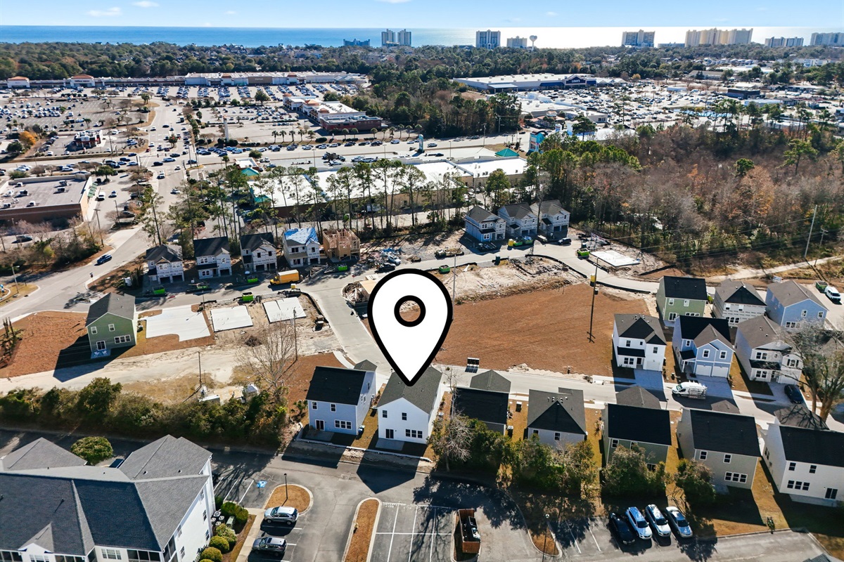 1.3 miles to the ocean and close to Main Street, shopping and more