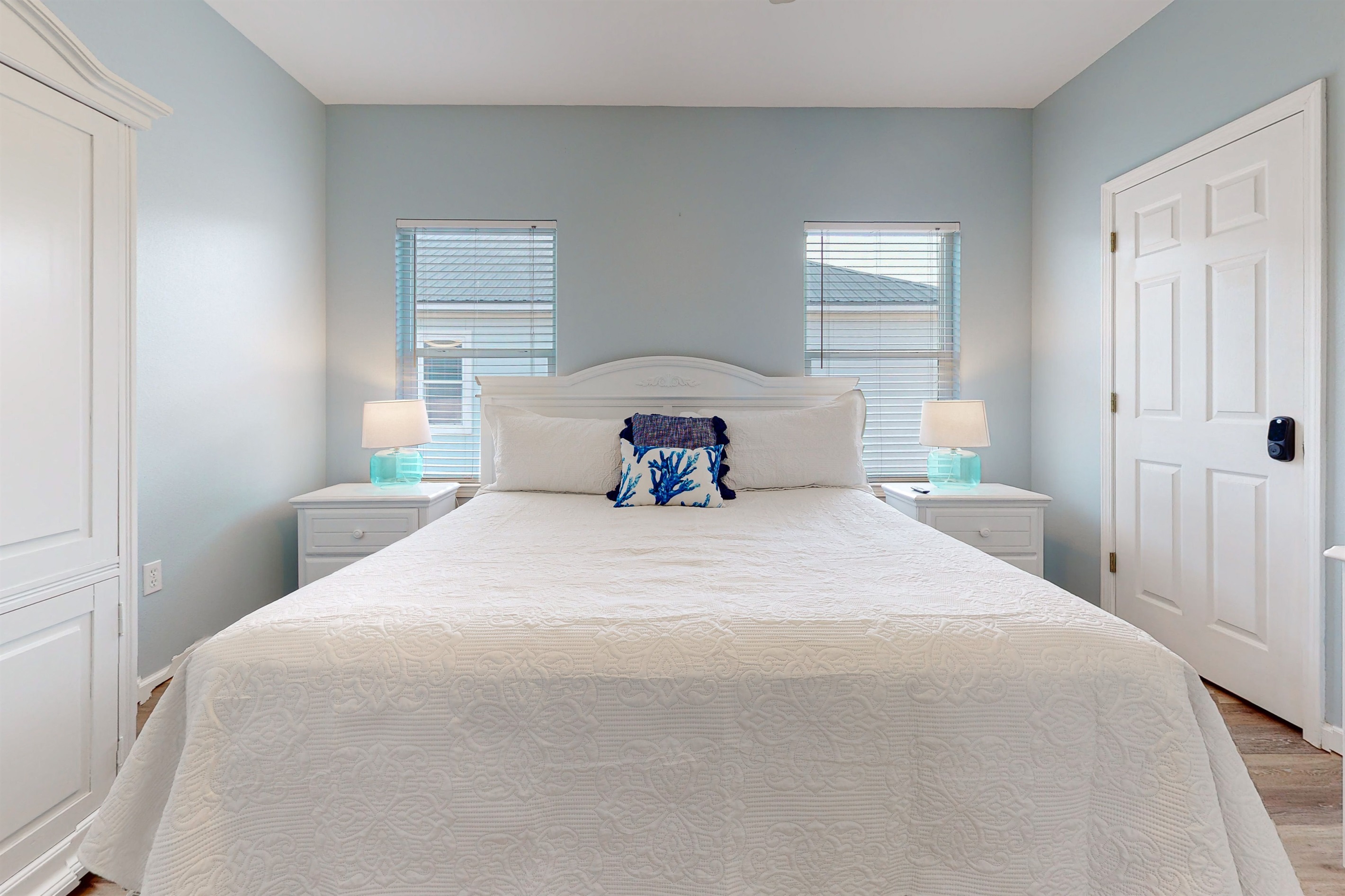 Second Master room also features comfortable mattress and luxury linen 