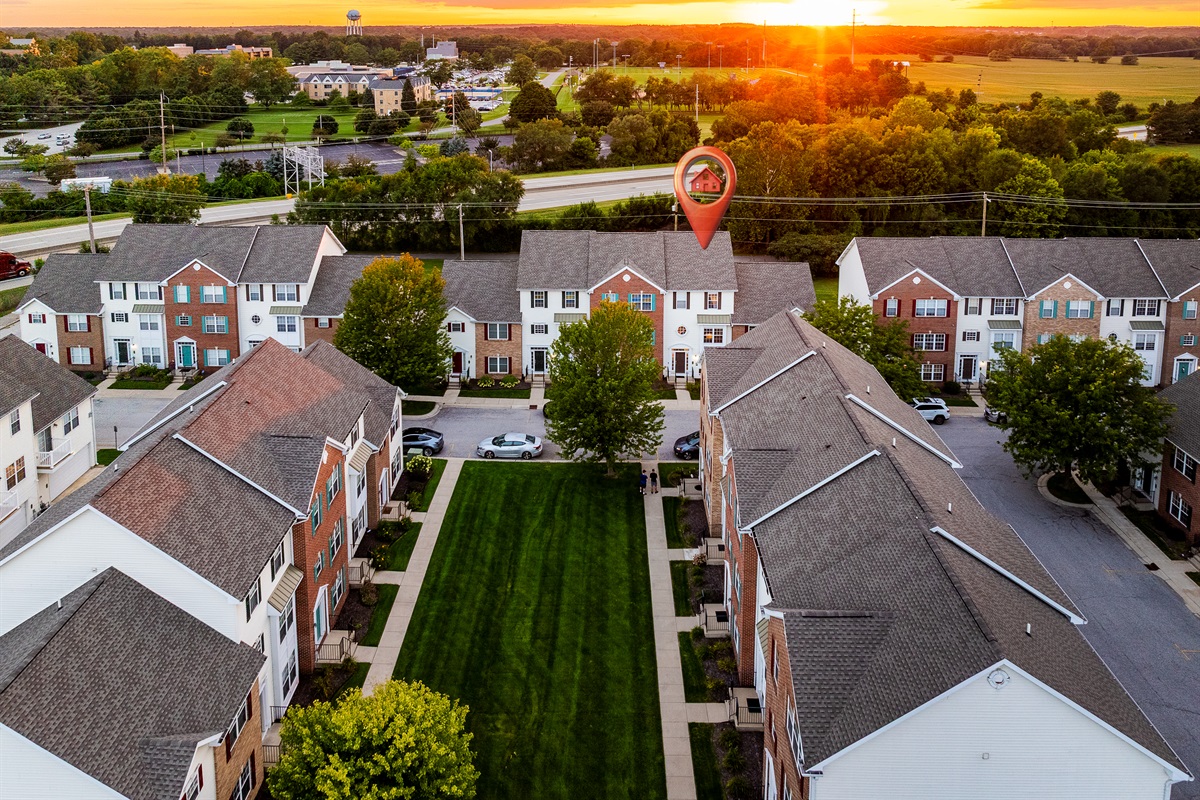 Saint Mary's in the background