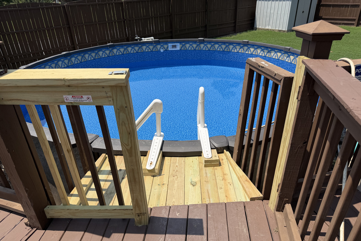 New Pool
Gate for safety