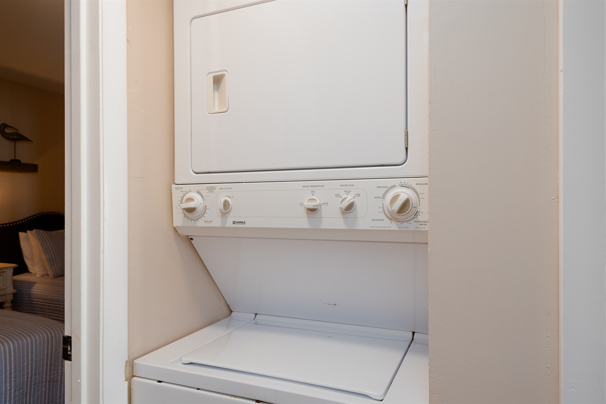 In-unit laundry