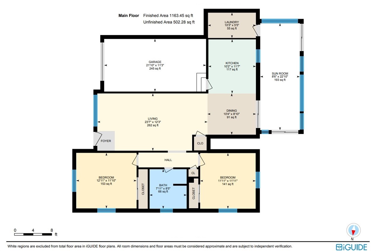 Floor plan to help provide a quick overview of the space.