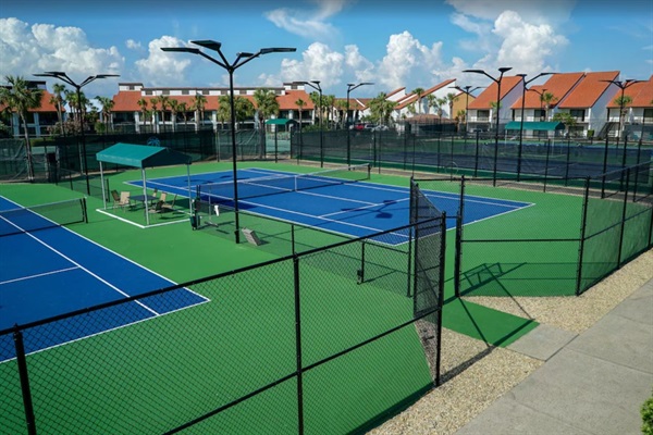 Tennis courts (plus pickleball courts)