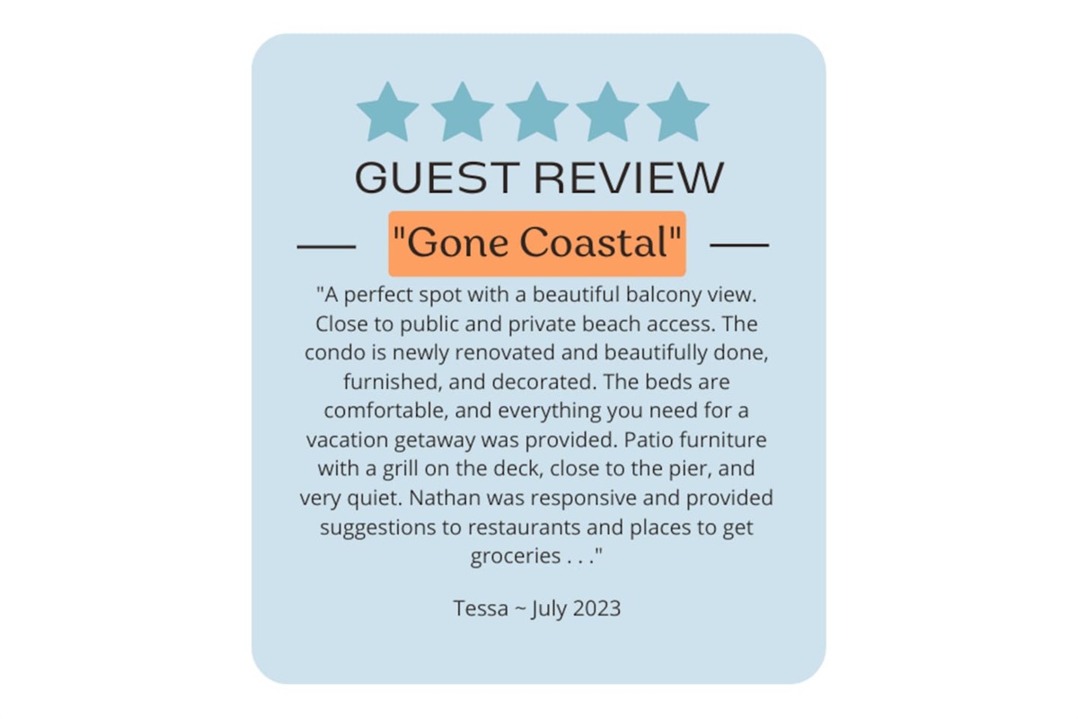 Breathtaking lagoon views, perfect beach access, and exceptional service at “Gone Coastal,” located in Gulf Shores, Alabama.
