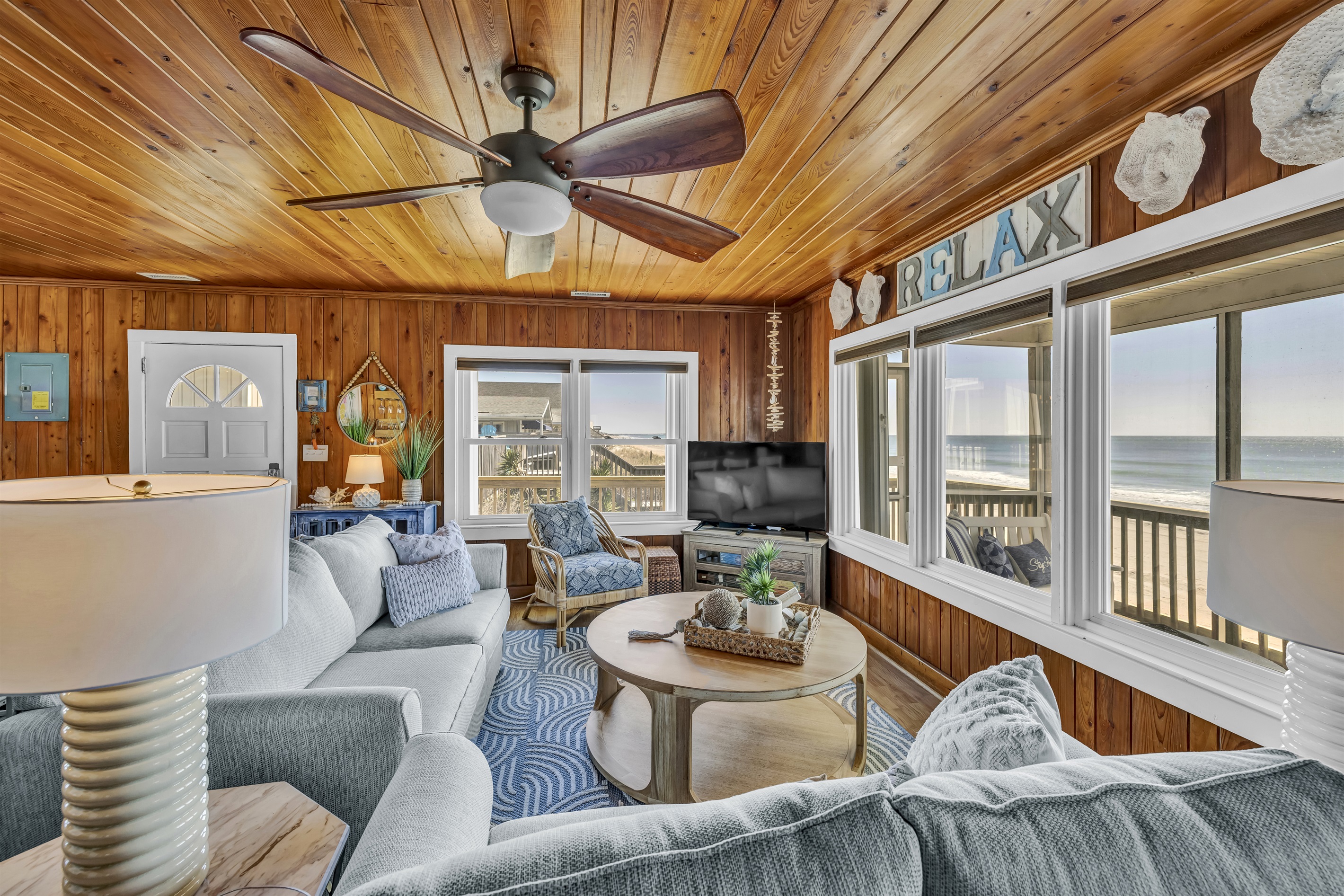 Upstairs living room