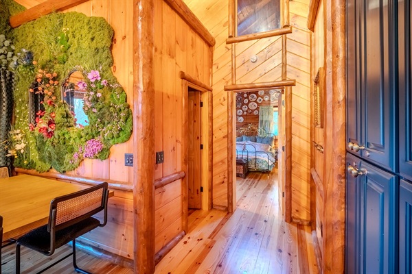 Entrance to the Porcelain room on main floor