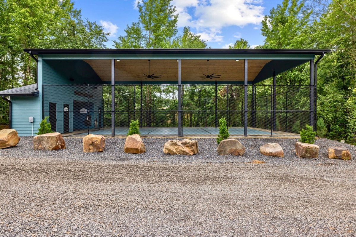 Just minutes away, your private-access Pickleball court awaits. This court is only available to a select number of cabins in our area. Court time must be reserved for an extra fee.