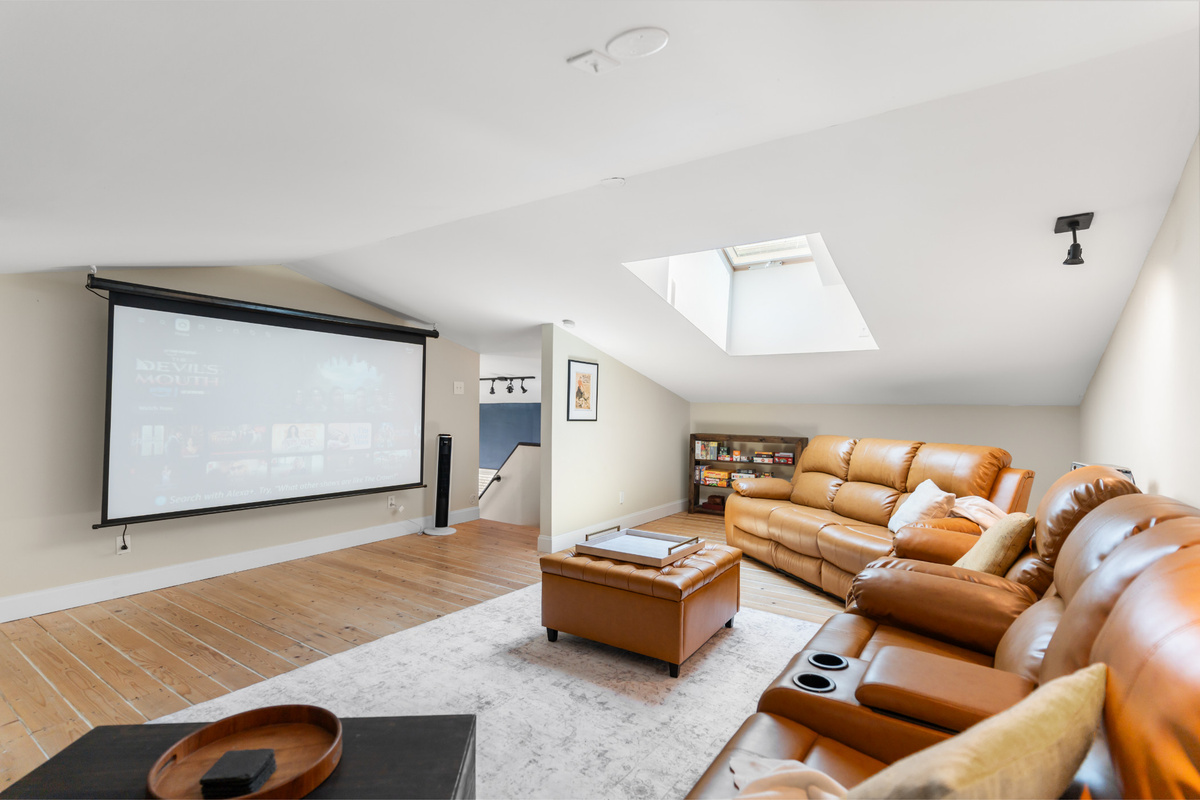 Your own private movie room - because sometimes the best night out is actually a night in.