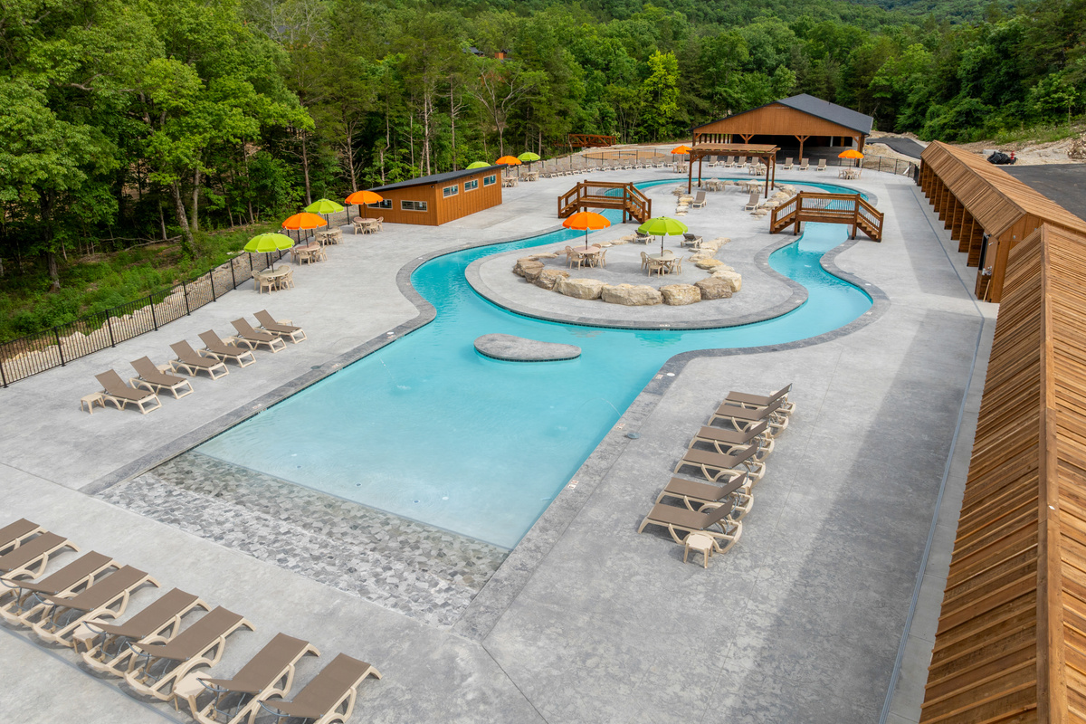 The newest attraction at Tall Timbers is the Lazy River. Have fun soaking and floating through the river. There will be a bar and grill and live music as well!!
