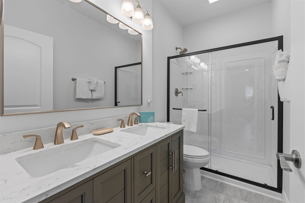 Third Bathroom - Ensuite to the downstairs King Bedroom