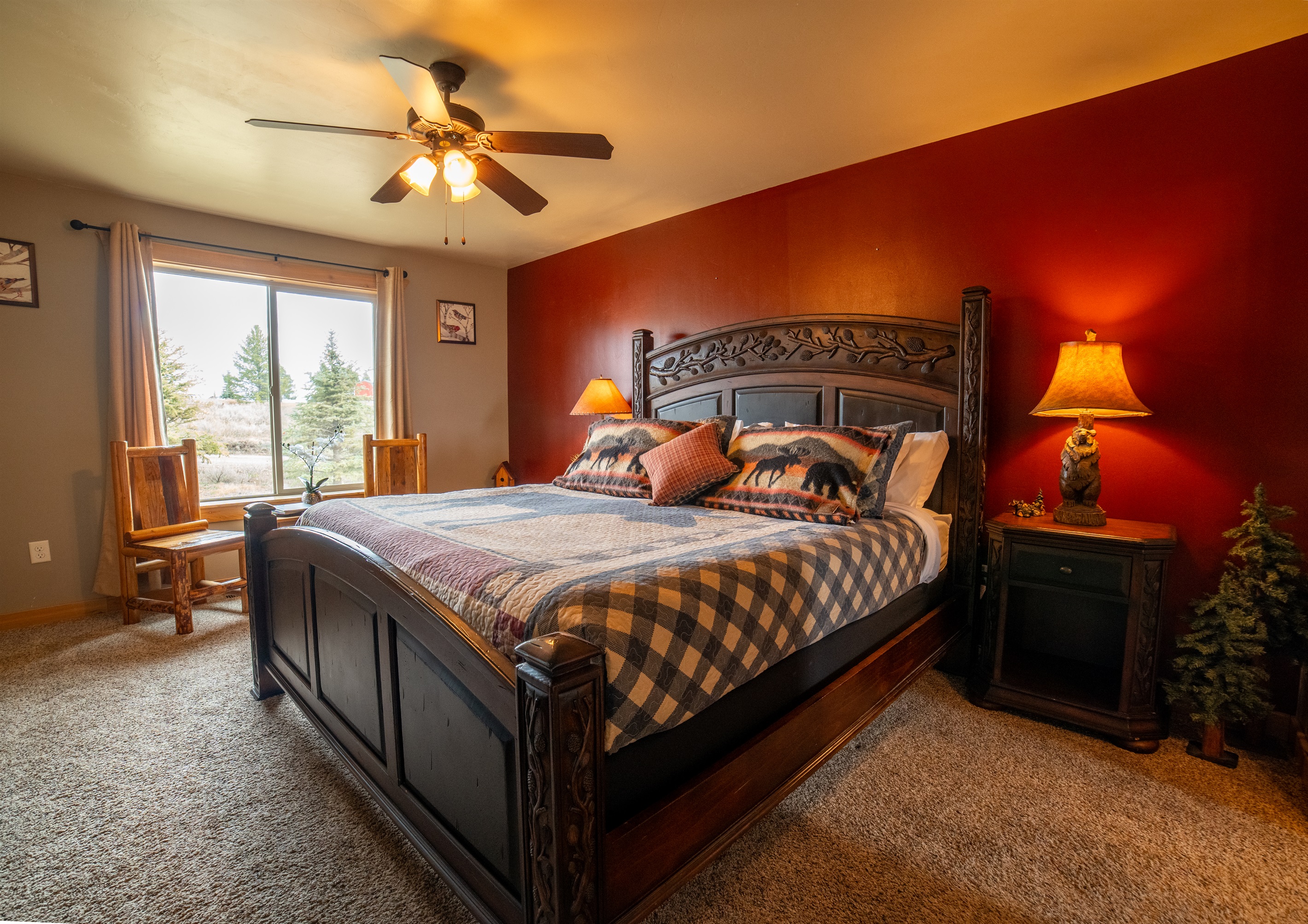 Master suite, King bed