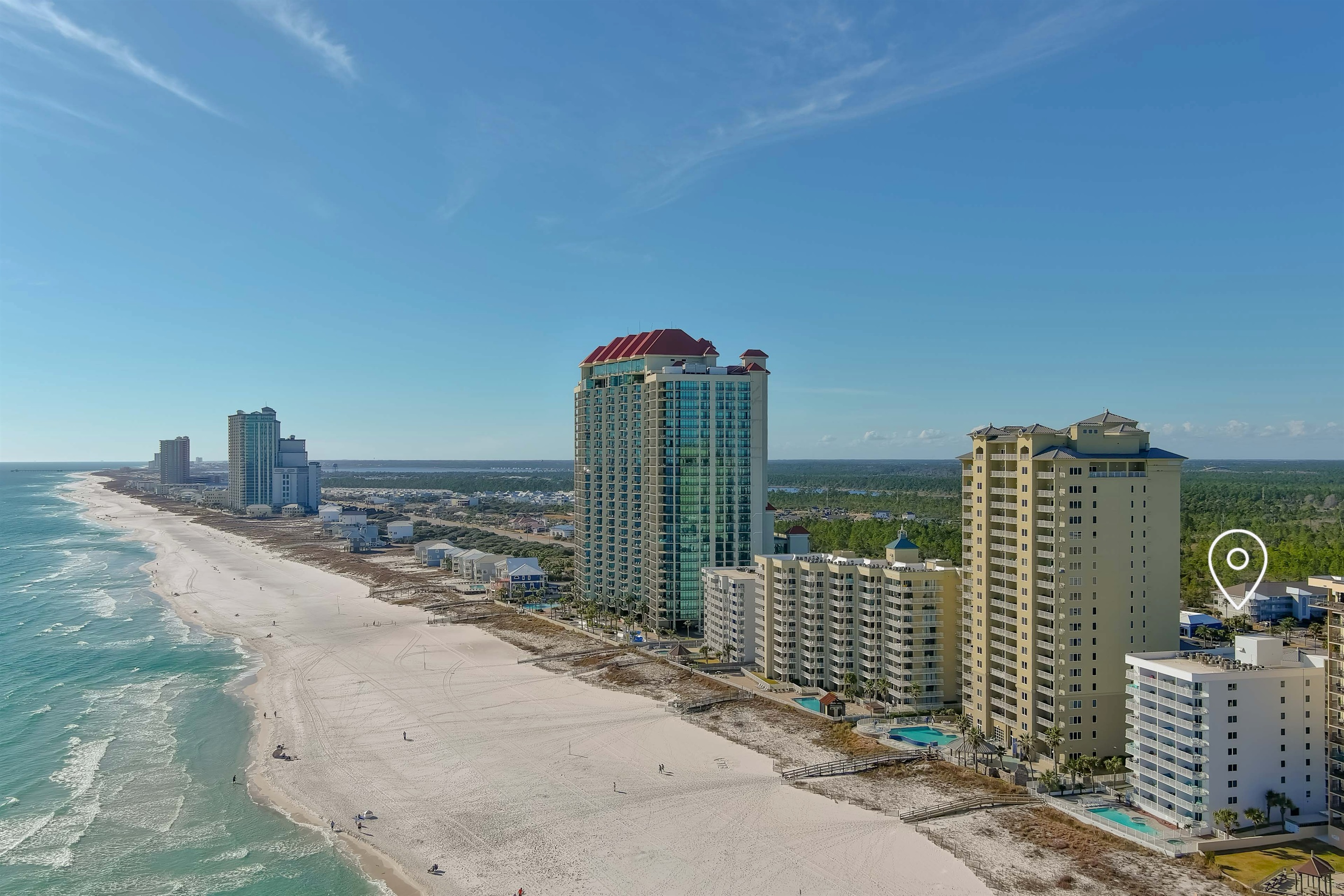 Experience the thrill of waking up to the ocean steps from your condo. This beachfront building is your gateway to the perfect vacation.