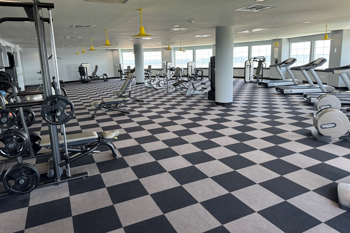 Fitness Center!  Free weights, treadmills, and more!