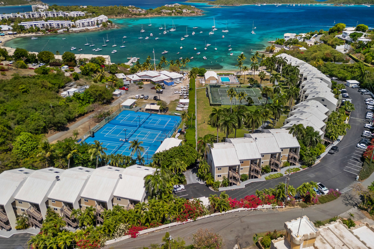 Take in breathtaking aerial views of the resort and sparkling Caribbean coastline.