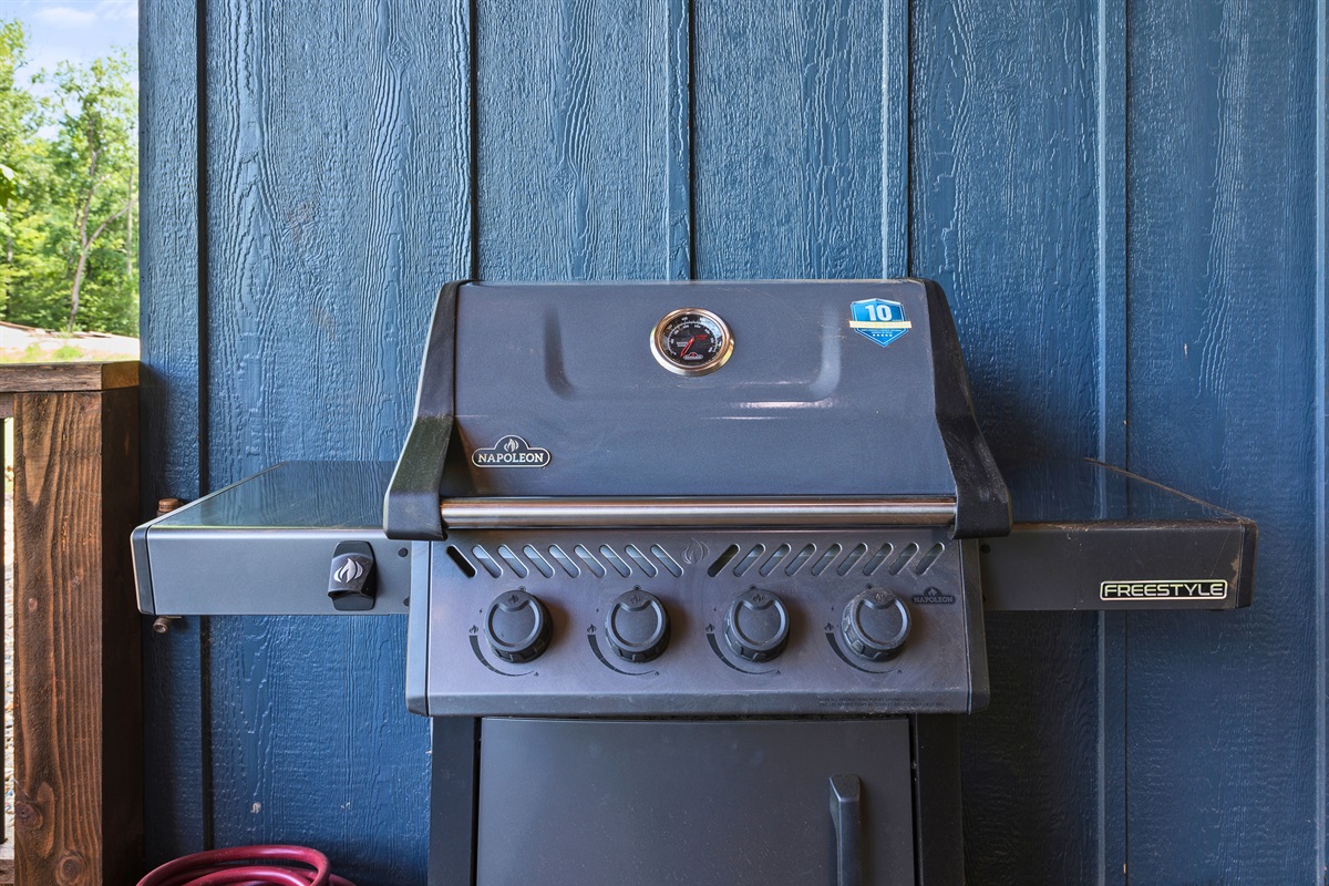 Ready, set, grill! Our top-of-the-line BBQ is waiting to add some sizzle to your outdoor feasts.