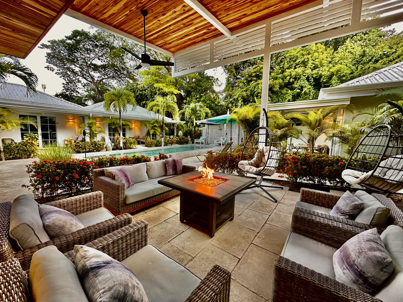 Outdoor Living with Fire Pit