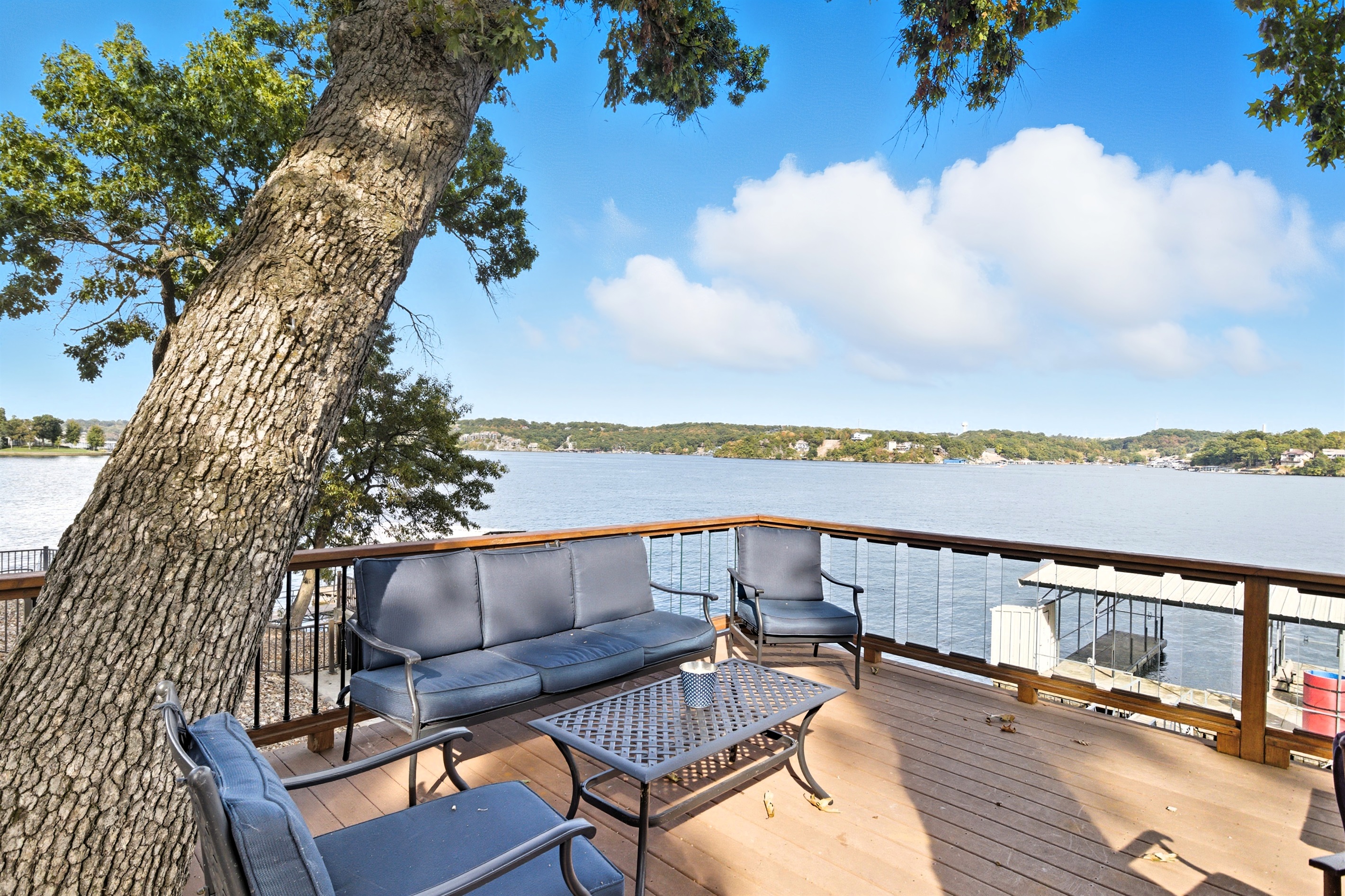 View from patio