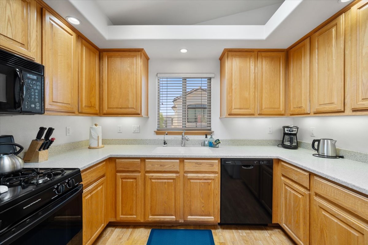 vacation ready kitchen