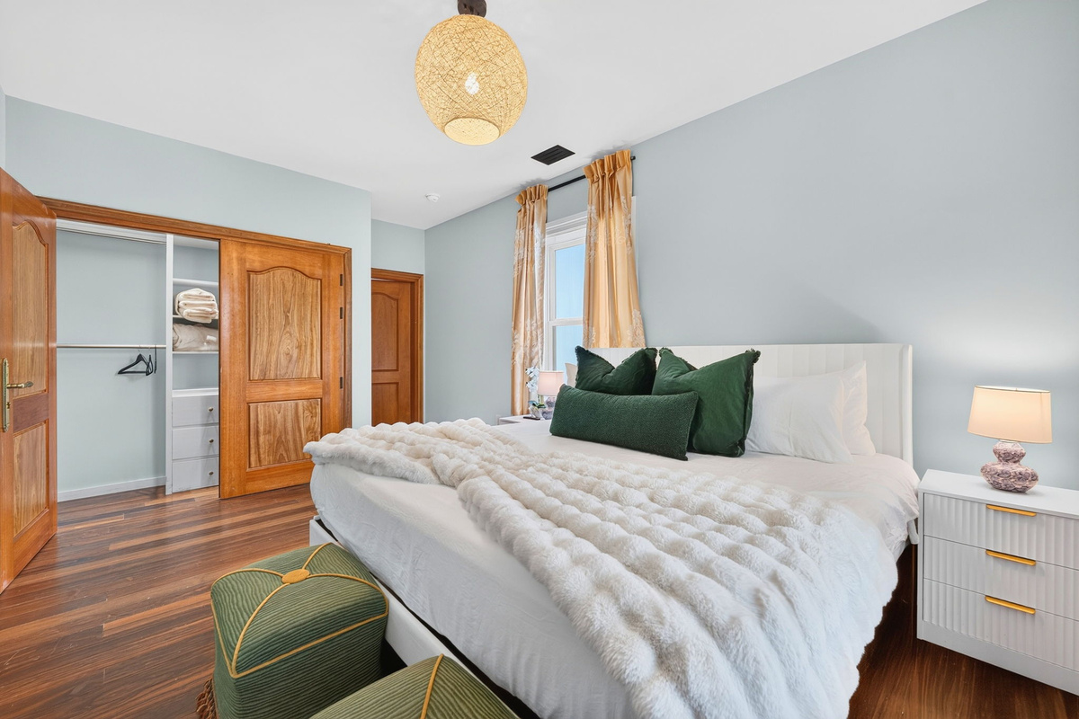 1st Floor Bedroom 3, King Suite | Rosewood Retreat | 2605 Palm Blvd, Isle of Palms, SC | IOP Escapes
