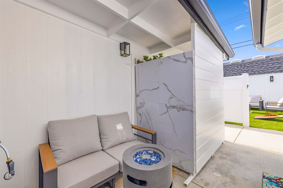 Patio outside Bedroom 1