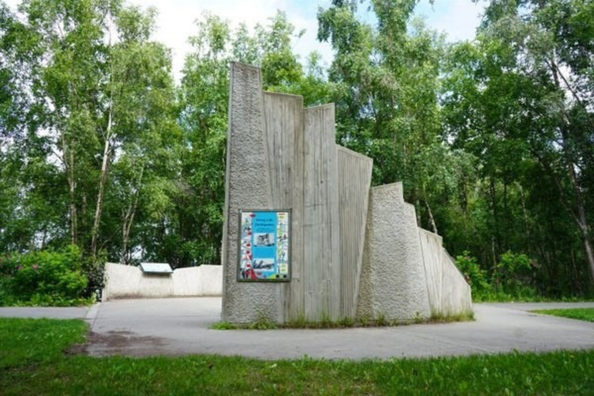 Visit Earthquake Park.