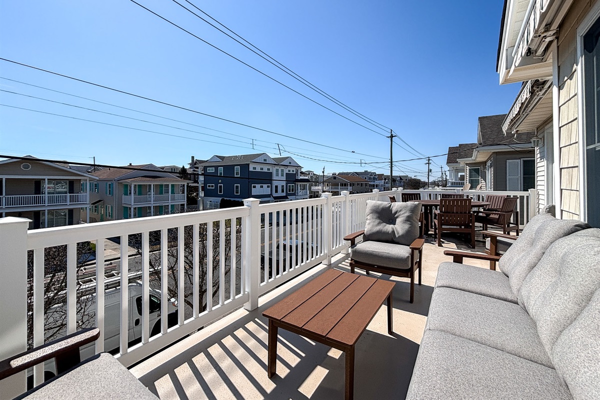Outdoor sitting area
