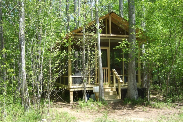 Porch near the creek.