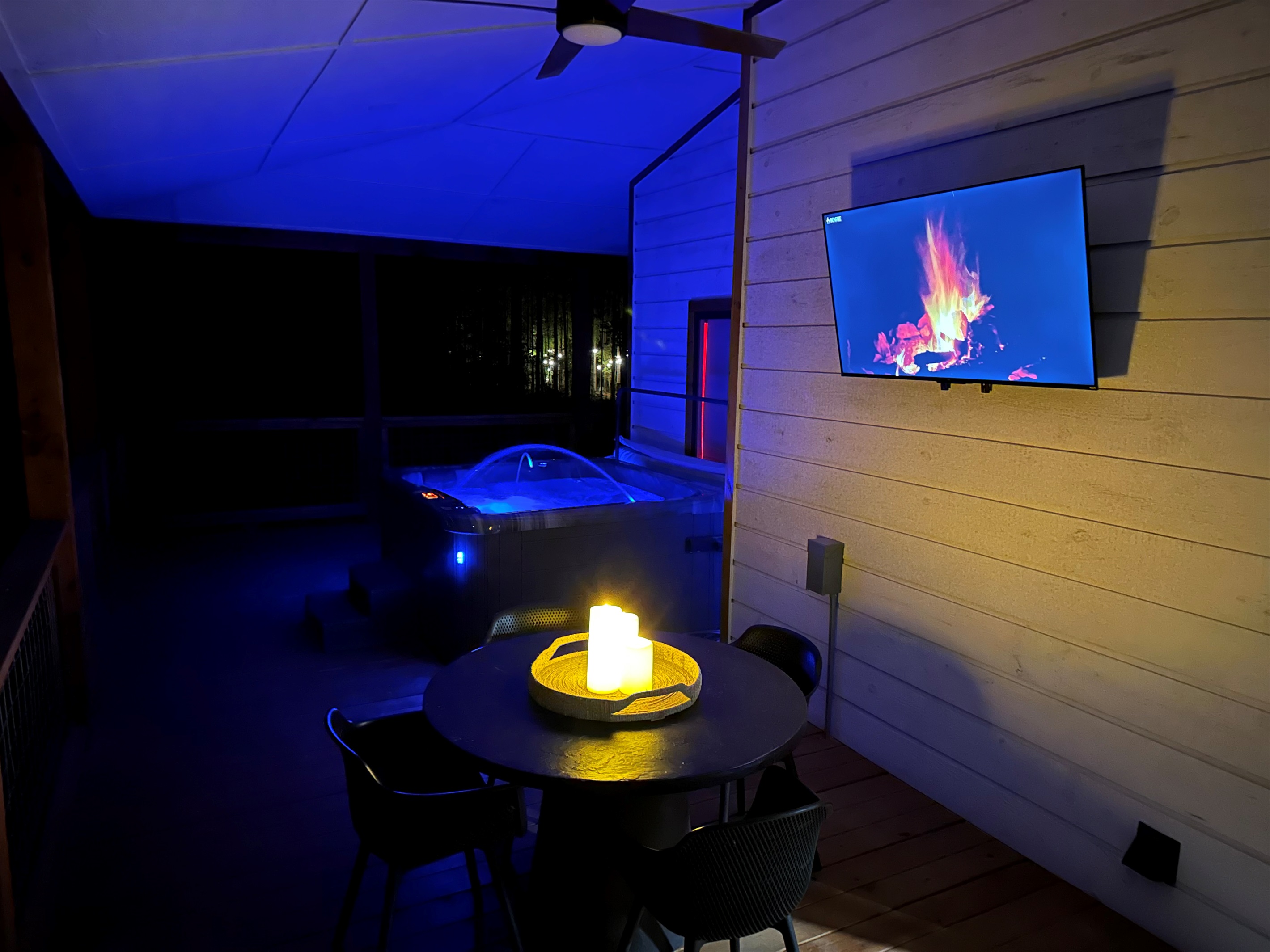 You own perfect space with everything you need to relax. 