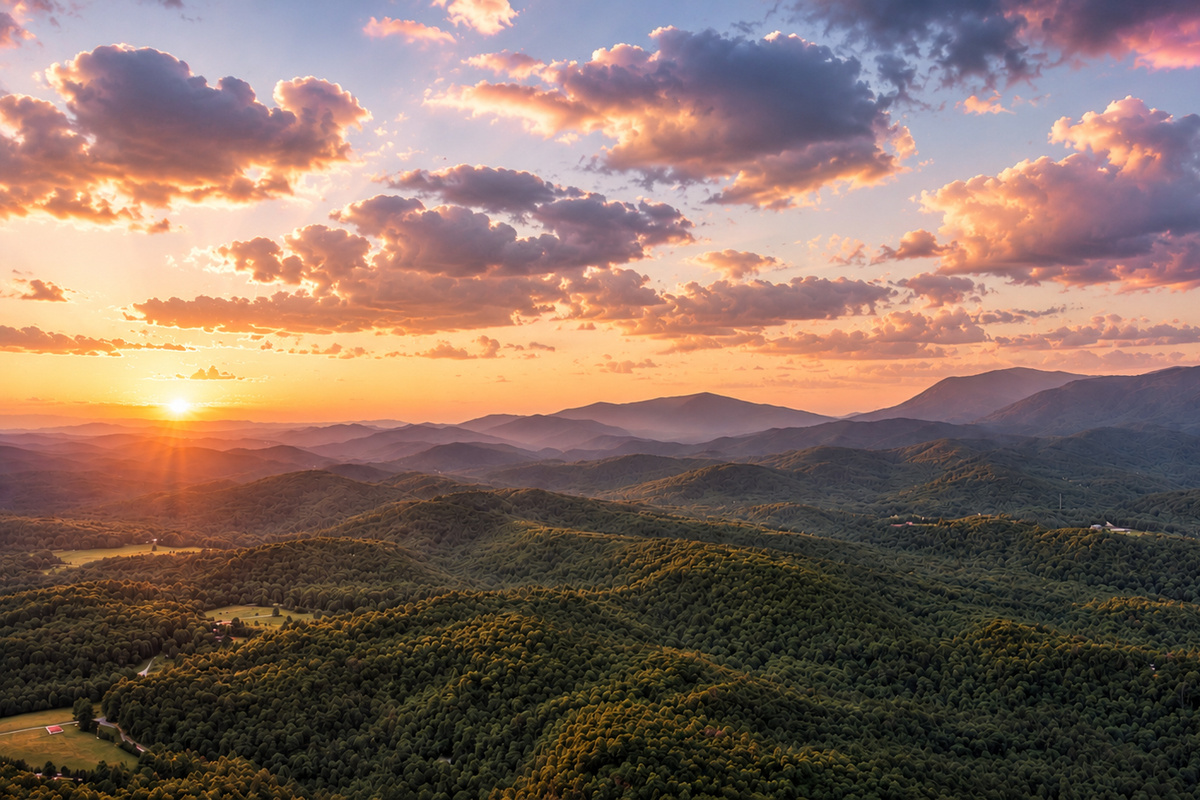 Hello Blue Ridge Mountains!