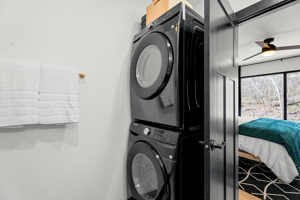Enjoy the convenience of full-size modern appliances available for your use!