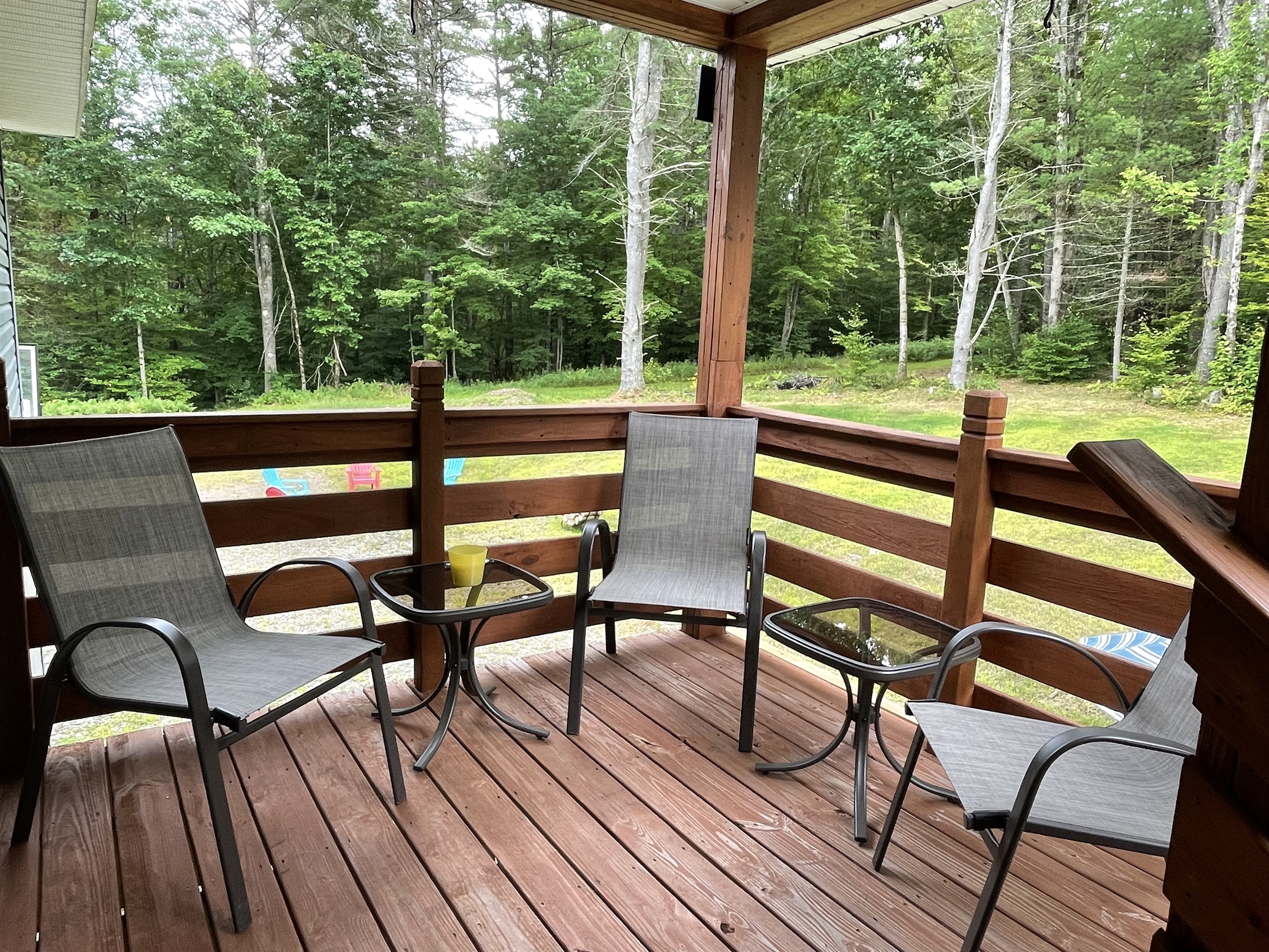 Covered deck