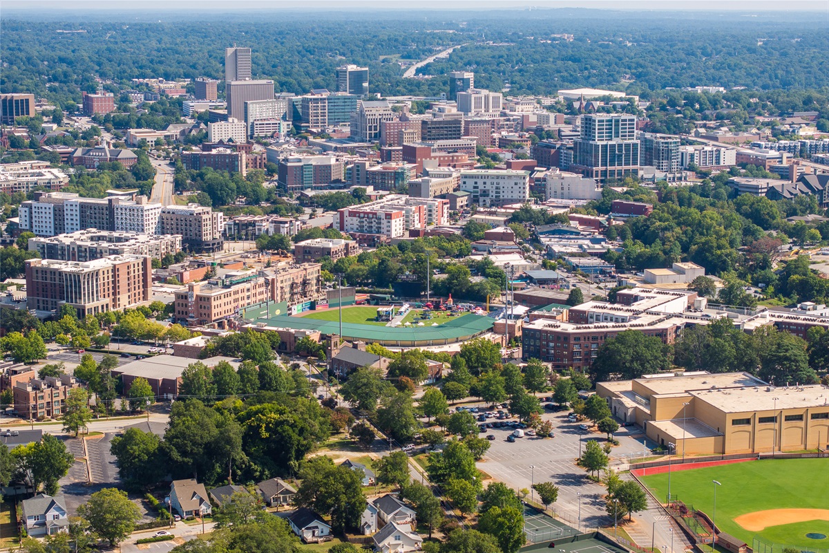Aerial View of Property