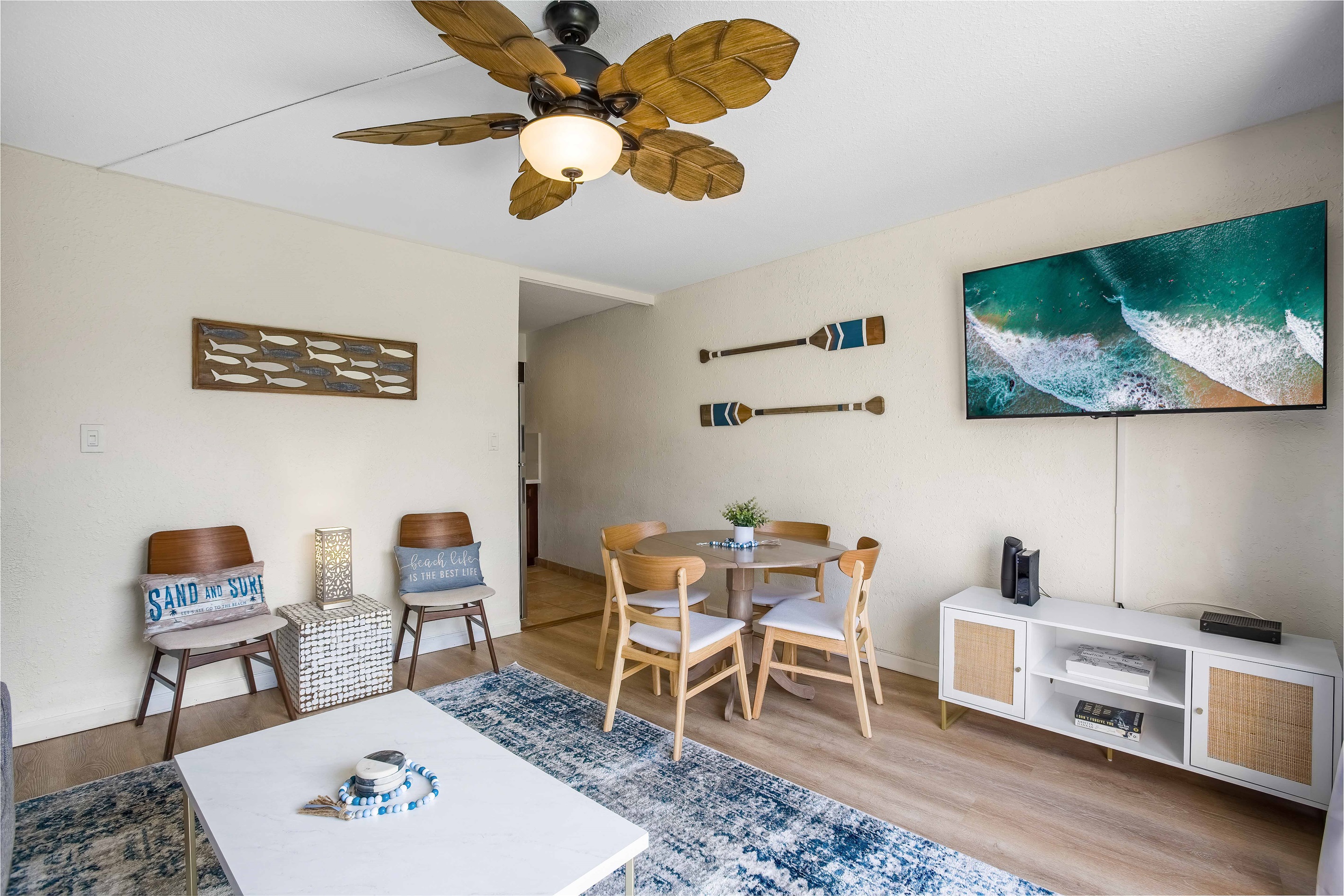 Enjoy Living Area with TV