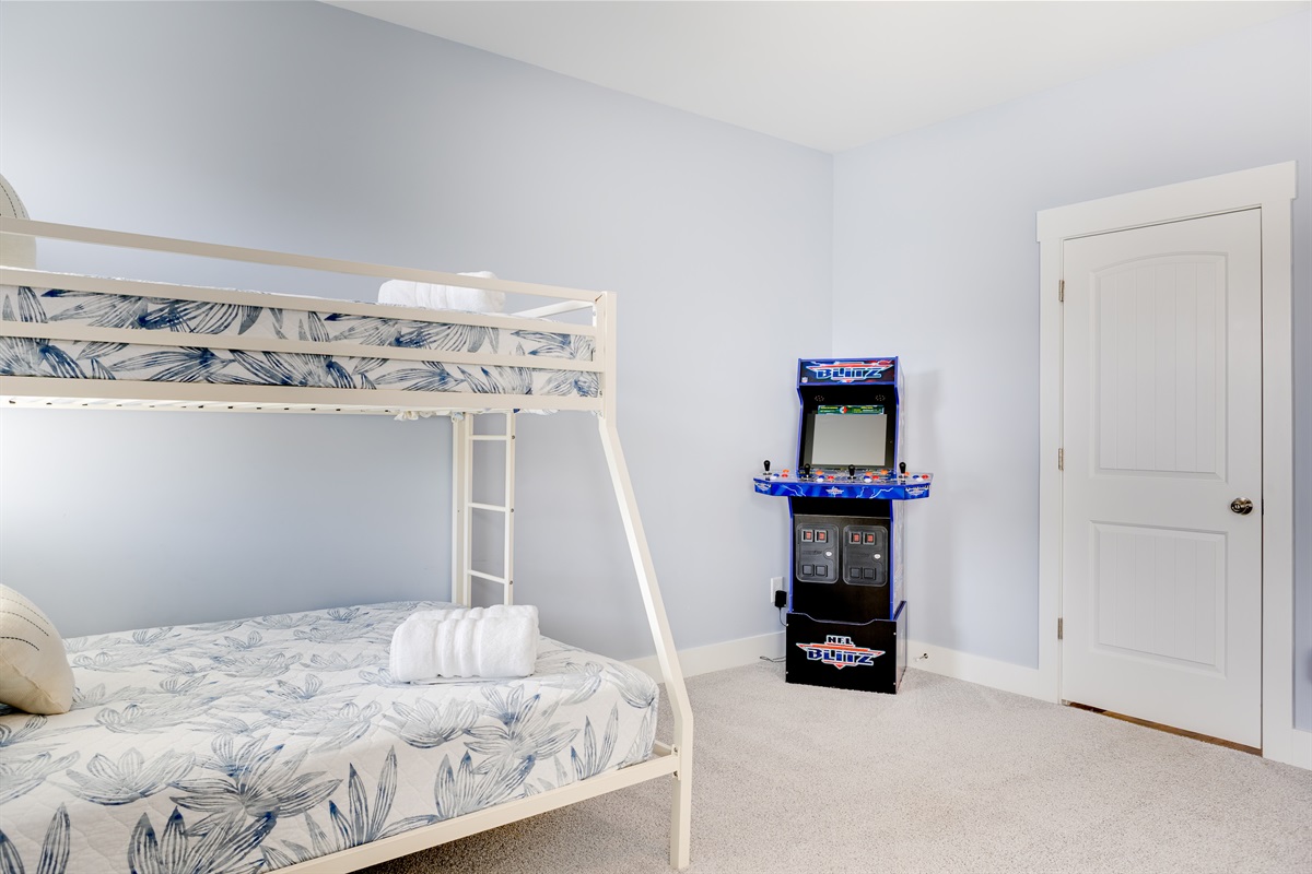 Built-in arcade game adds a fun surprise&mdash;perfect for rainy days or late-night play