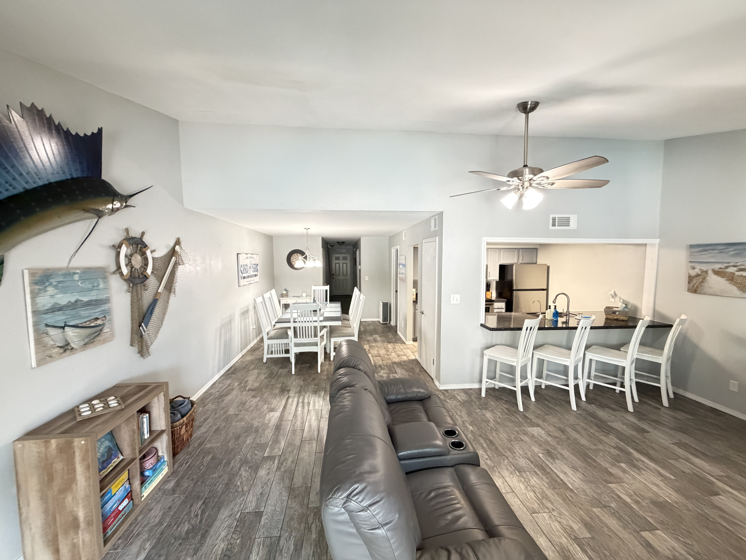 Spacious open floor plan provides great space for familes.