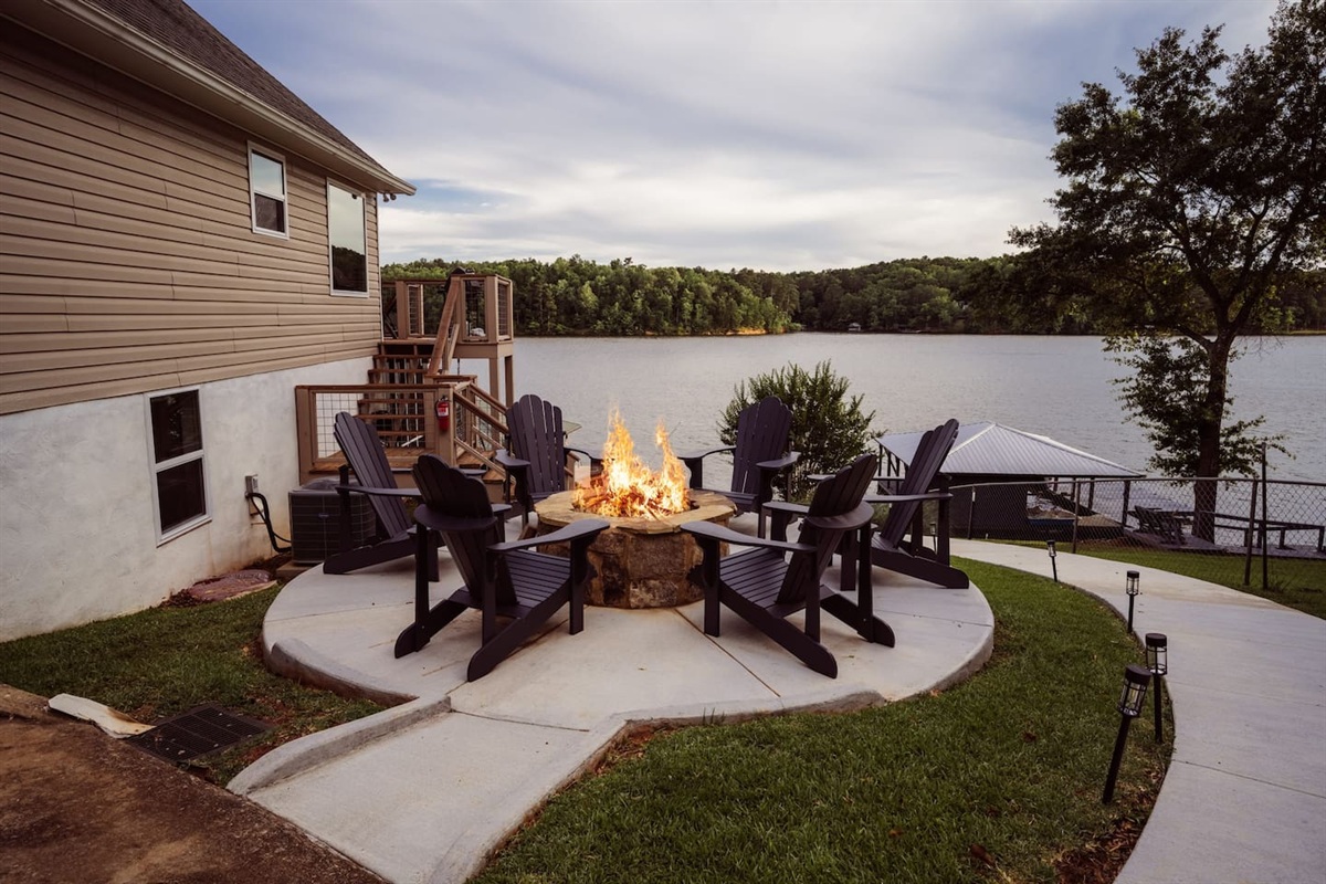 Perfect spot for s'mores