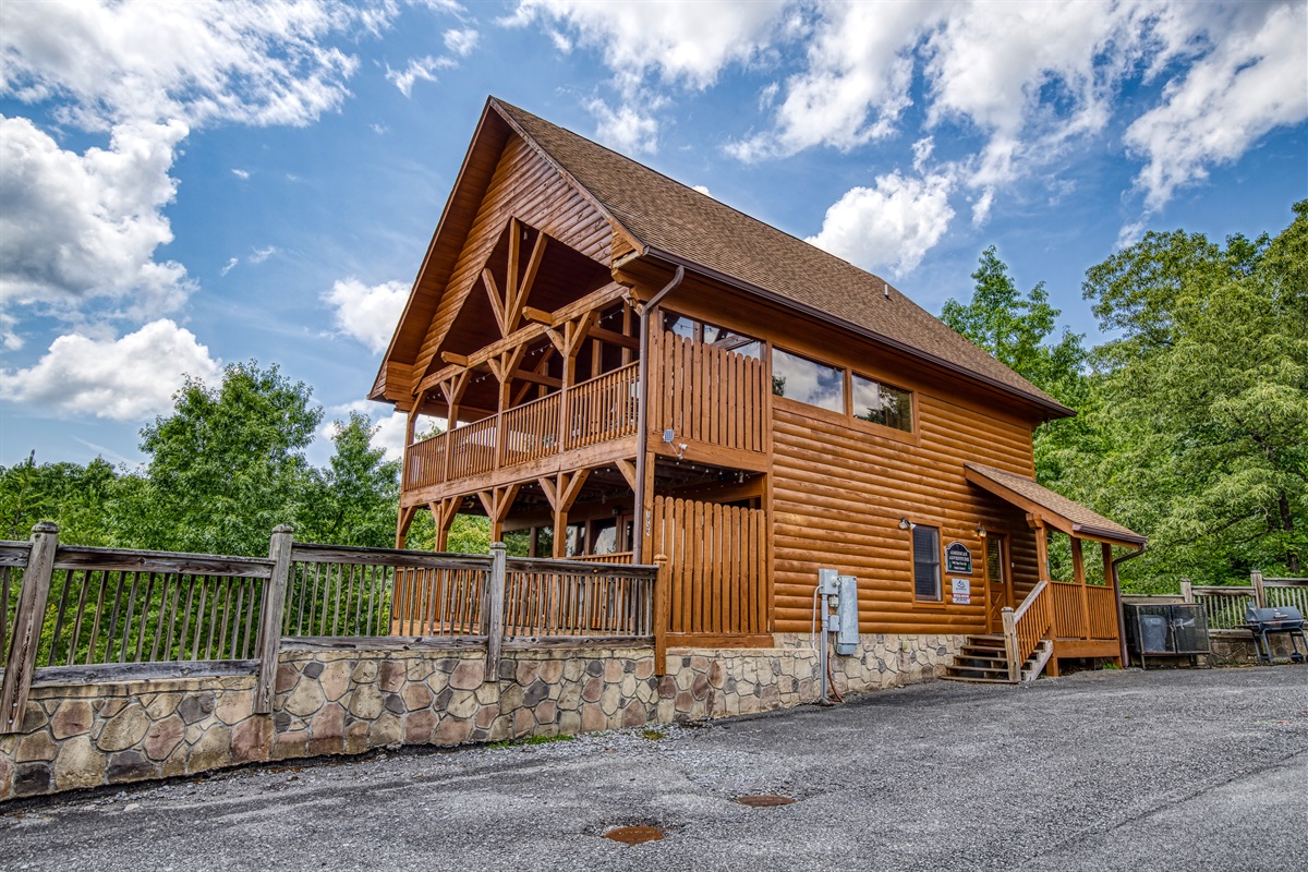 Back of cabin