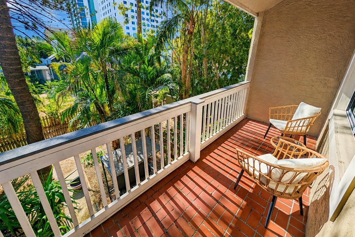 Balcony with a view