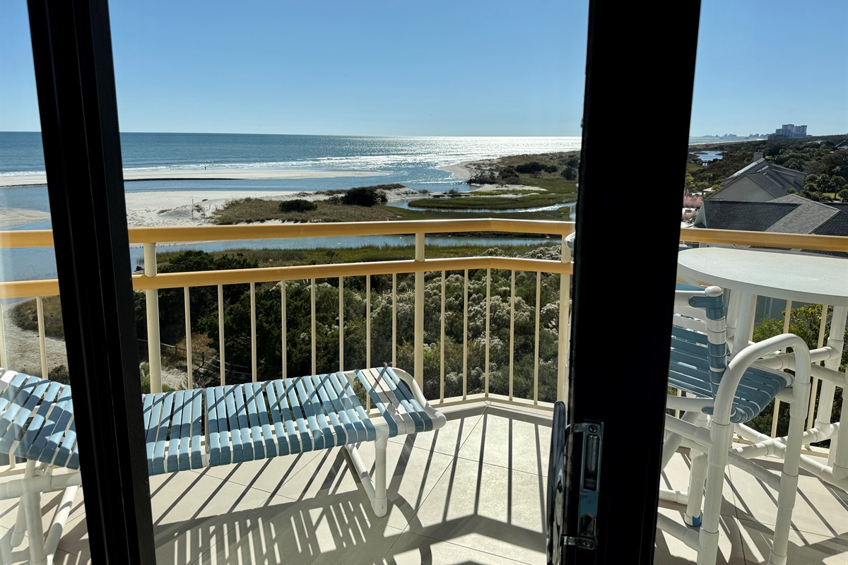 Gorgeous View from Primary Bedroom