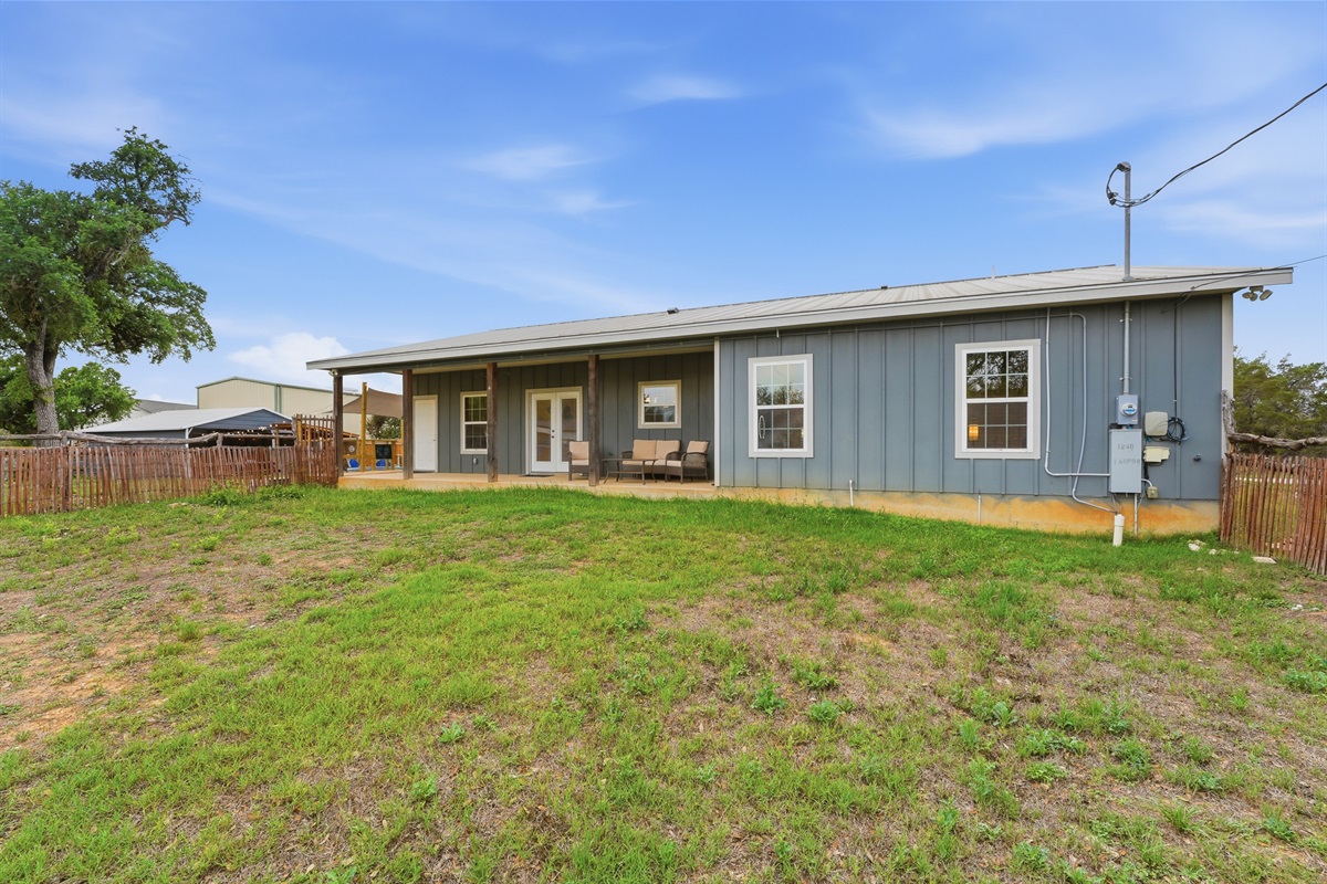 Room to spread out and enjoy the slower pace of Hill Country living