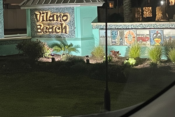 Vilano Beach Welcome Sign
