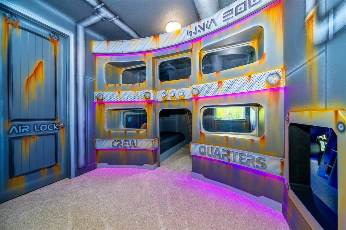 Space Quaters Bedroom