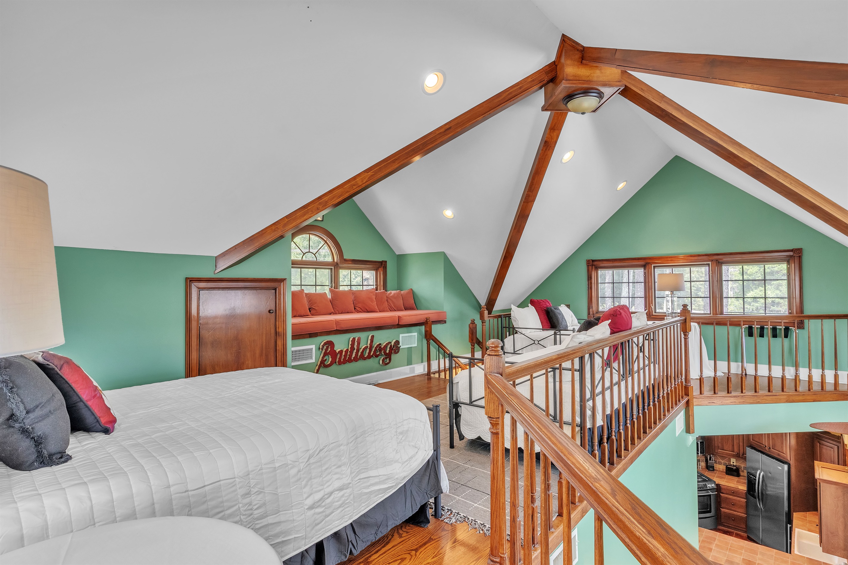 upstairs bedroom