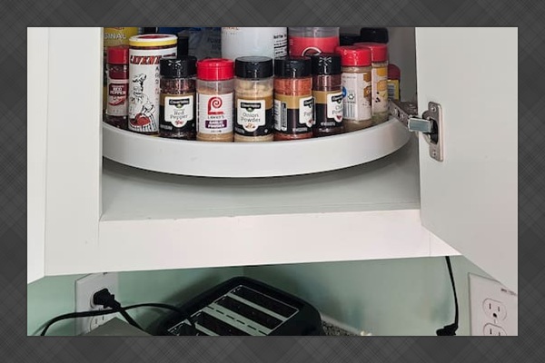 Our kitchen is fully stocked with cooking and baking supplies- Probably too stocked! :)